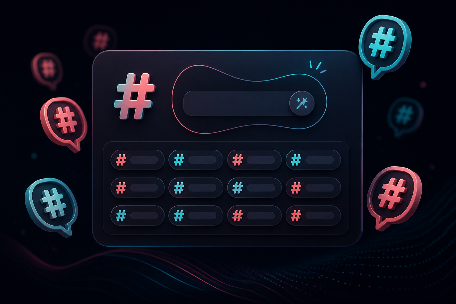 TikTok hashtag generator by topic